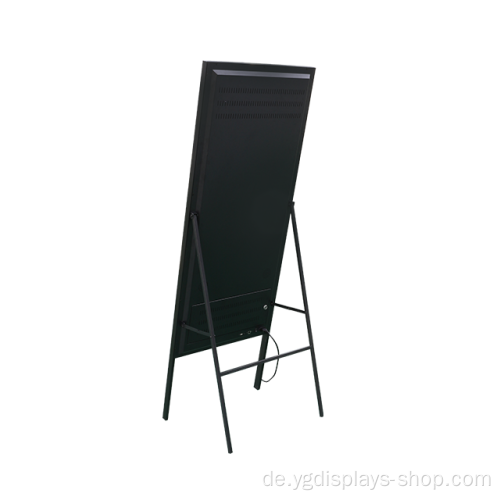 Indoor 43 Zoll A-Frame LCD-Signage-Werbung